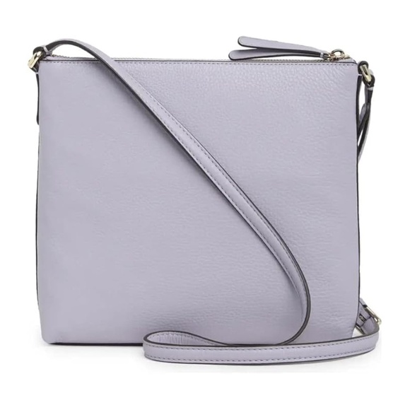 Kate Spade Jackson Leather Crossbody – Frozen Lily - Picture 2 of 8